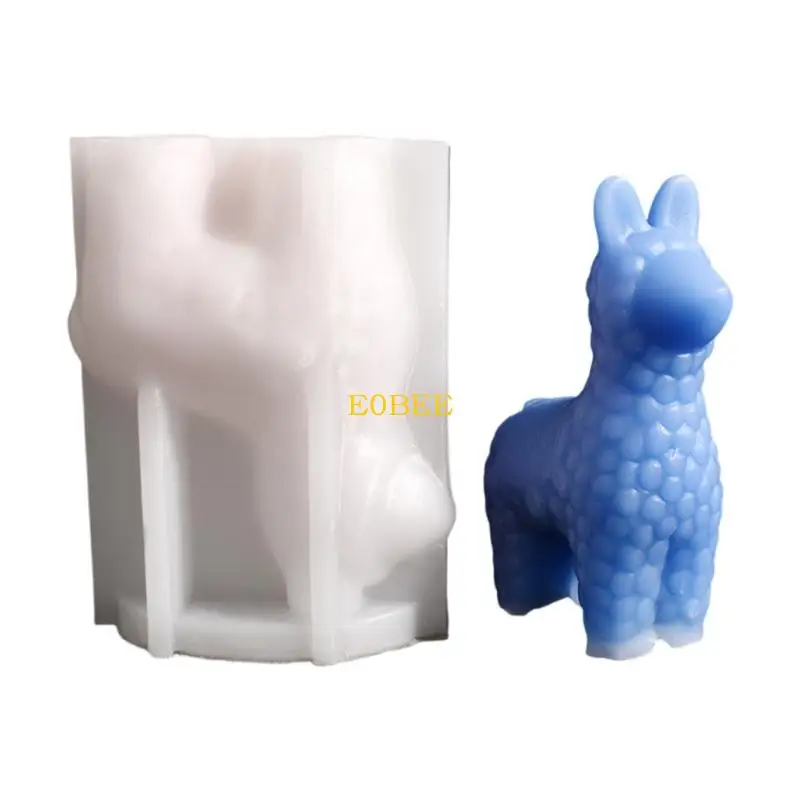 

E0BE Alpacas Crafting Silicone Silicone Silicone Flom для уникальных ручных ремесел эпоксидная смола свадьба