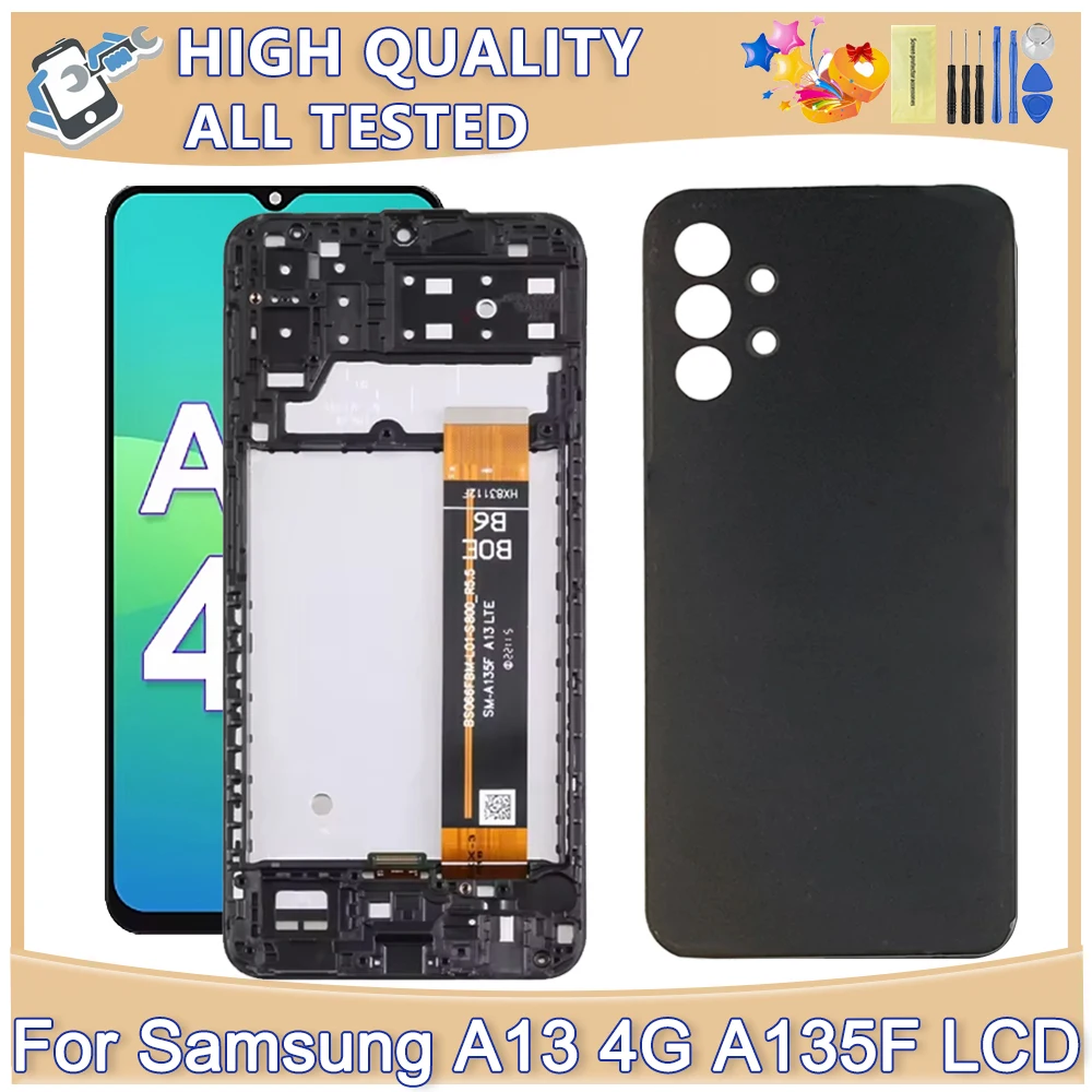 

For Samsung Galaxy A13 4G LCD Display Touch Screen Assembly Replacement For Samsung A135F A137F SM-A137 LCD Screen Department