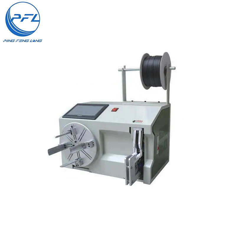 PFL-1080 Power Cable Wire Winding And Tied Machine,electrical Automatic Strapping Machine