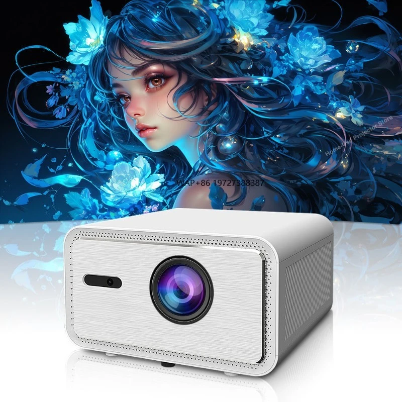 YDH-D9W Ultra 2025 New Product Hot Selling 1080P 3+128G Android 12 3000ANSI Autofocus Autocalibration Bedroom Projector 4K