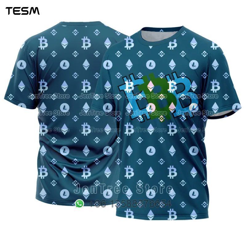 Tesm Men Breathable Printed Short-Sleeve Sports T-shirt - Multi-Training Jersey-Inspired Fan Couple Parent-Child Party-Style Top