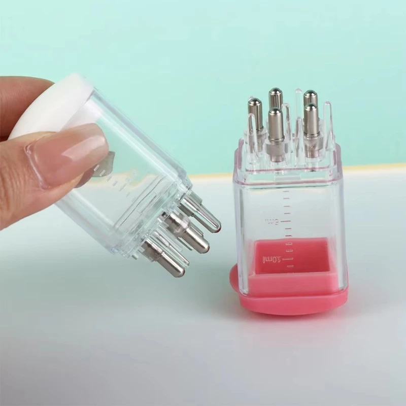 1/2/3/4pcs Anti Hair Loss Scalp Applicator Comb Mini Portable Drug Delivery Oil Bottle Carry At All Times Good For Hair Growth