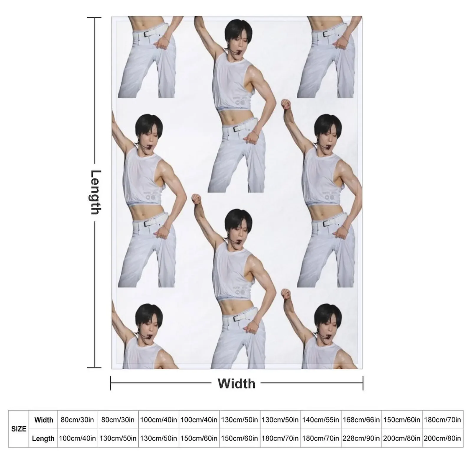 TAEMIN Shinee Guilty Throw Blanket Personalized Gift Weighted Tourist for sofa Blankets