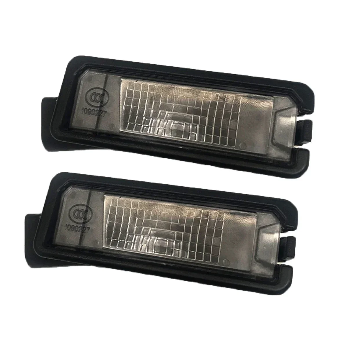 2x Rear License Number Plate Lamp Yellow Light For VW Polo 5 6R GTI Golf 6 7 Passat B7 CC Seat Leon 3 Ibiza 1K8943021 1K8943021C