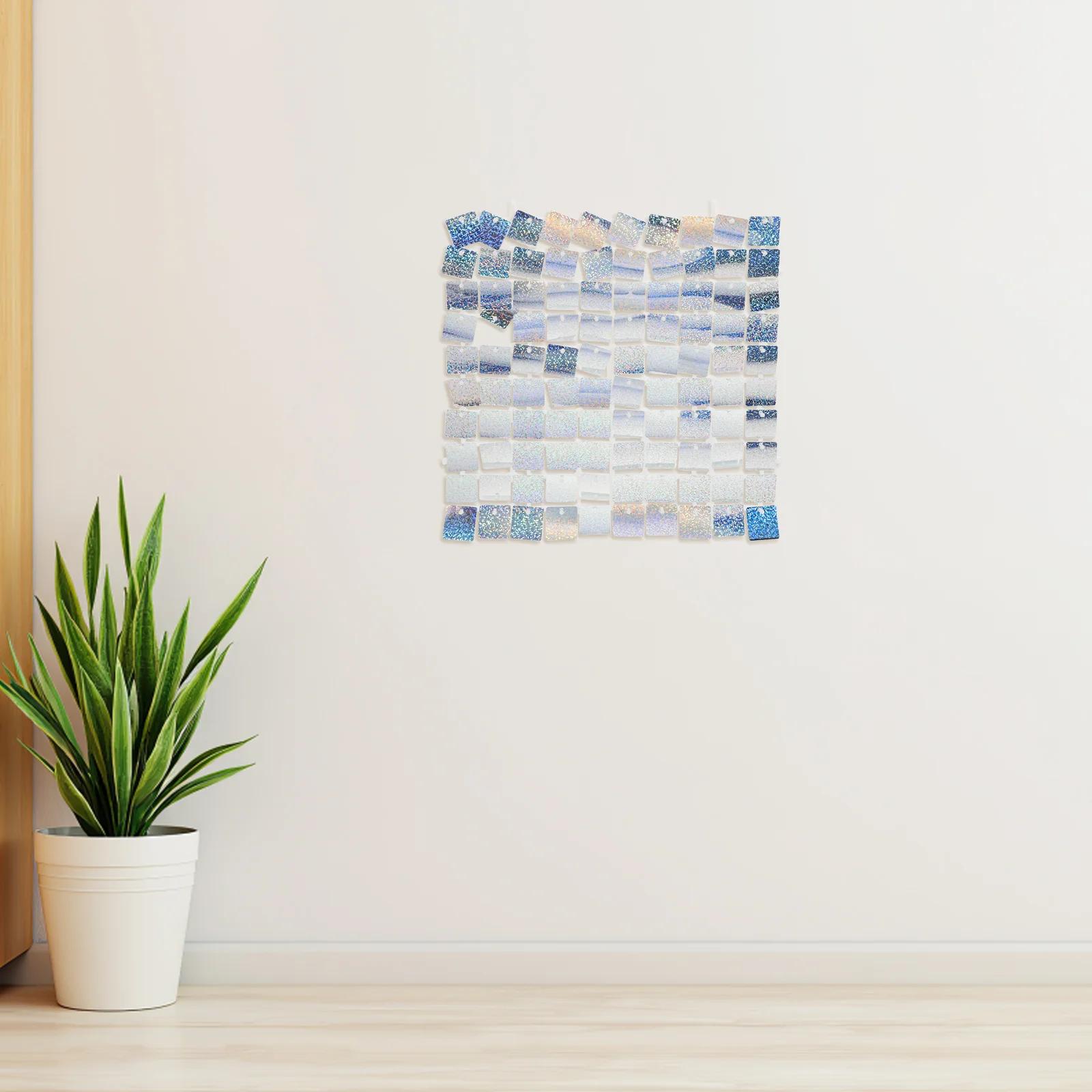 

4Pcs Shimmer Wall Backdrop Panels 11.79x11.79 Inch Sequin Glitter Background Decorative Party Wedding Birthday Anniversary