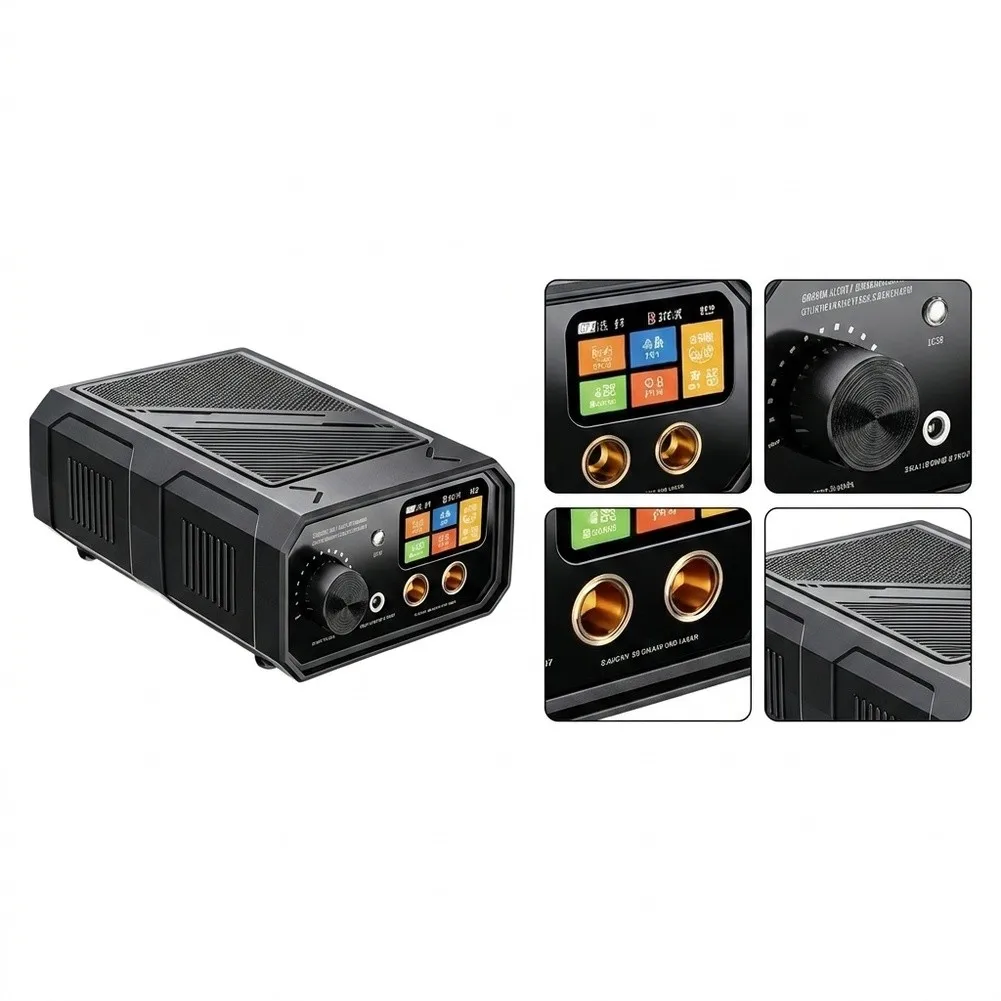 10000W Dual For Pulse Spot For Welder TK20P With LCD Screen 1200A For DIY For Battery Pack Nickel Strip Cordless Welding Tool