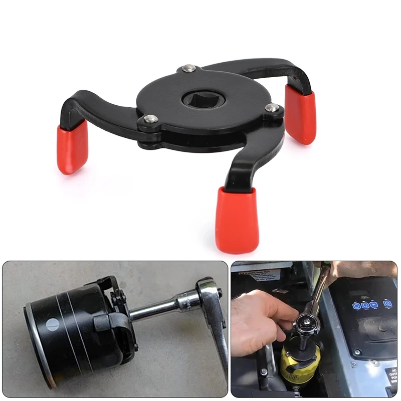 60-95MM Oil Filter Wrench Tool For Auto Car Repair Adjustable Two Way Oil Filter Removal Key Auto Car Repairing Tools