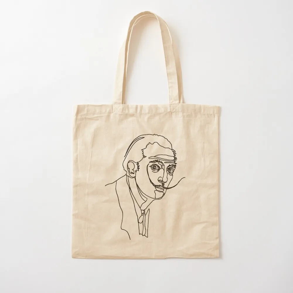 دالي، حقيبة حمل برسم بخط واحد، حقيبة يد نسائية للمتسوقين، حقائب يد مخصصة #2