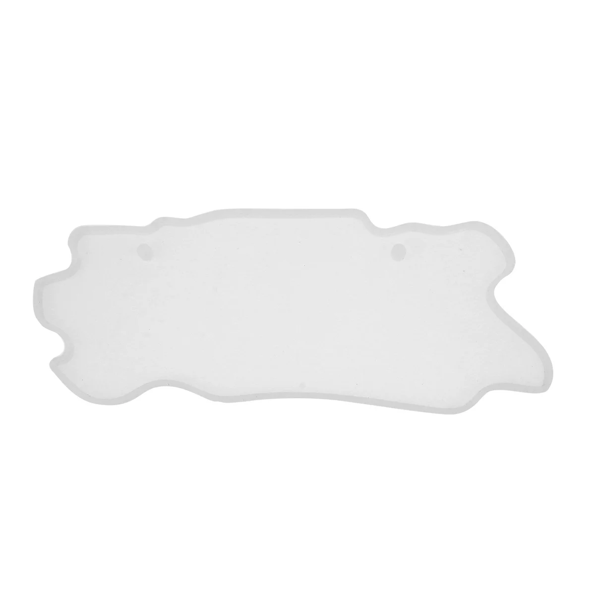 

1Pcs Crystal Epoxy Doorplate Mold Silicone DIY Hanging Tag Craft Transparent High Flexibility Easy Clean Home Decor Making