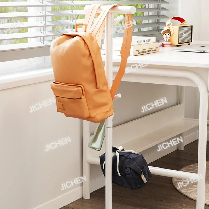

JC Children's Book Bag Rack Backpack Hanging Rack Home Coat Stand Floor Single Rod Desk Side Hanging Bag Shelf Practical Storage