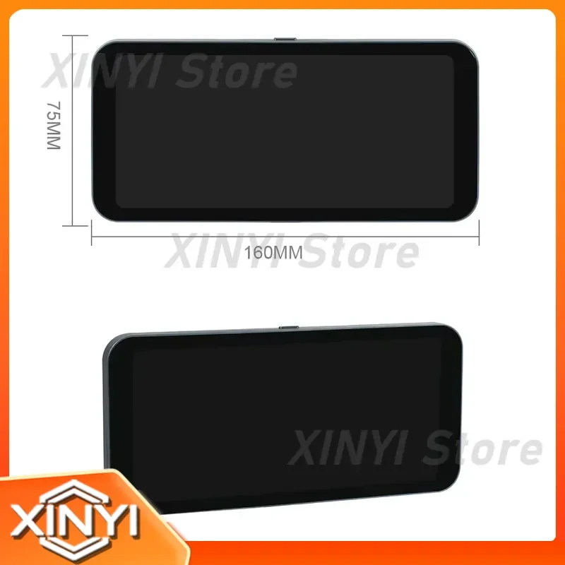 for 6.25 Inch IPS Touch Screen Digital Side View Mirror with AI Function and 2pcs AHD 1080P Cameras