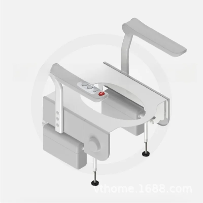 Household toilet lift toilet Siphon water-saving silent pregnant women elderly disabled assisted bathroom