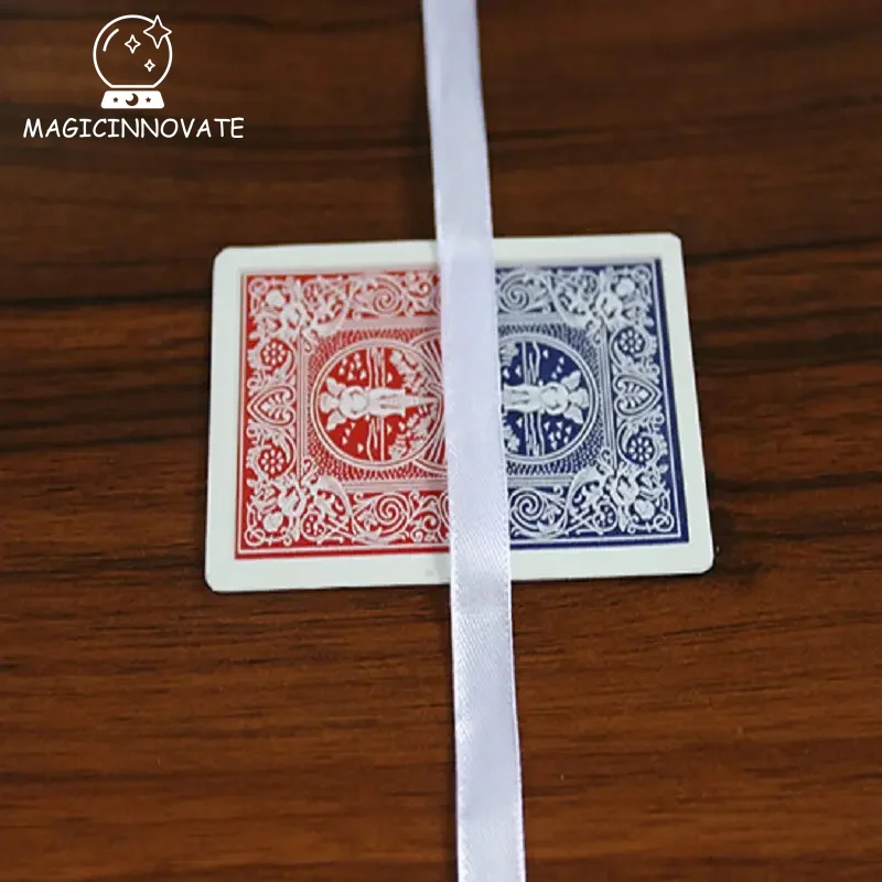 True Colors Blue to Red Card Back Color Change Deck Magic Tricks Close Up Magic Illusions Gimmick Props