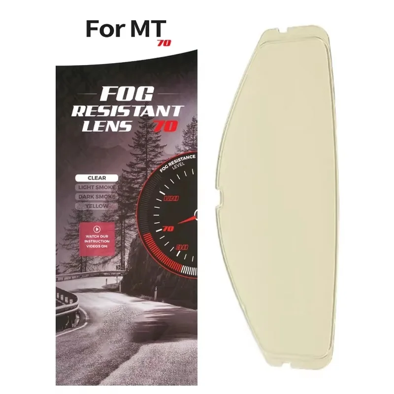 Accessories Moto Anti Fog Film Sticker for MT THUNDER 4 SV STINGER 2 for MT-V-28B Breaker SV Helmet Accessories Parts Anti-fog