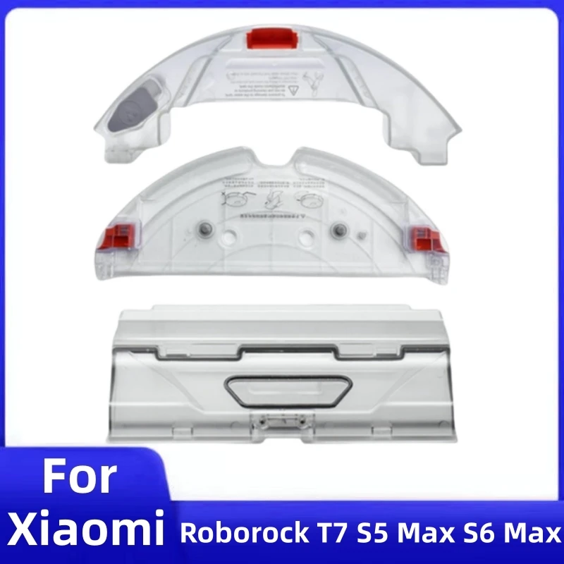 For Xiaomi Roborock T7 T7PRO S5 Max S55Max S6 MaxV S6 PURE Robot Vacuum Cleaner Water Tank Dust Box Mop Rack Mop Cloth Parts