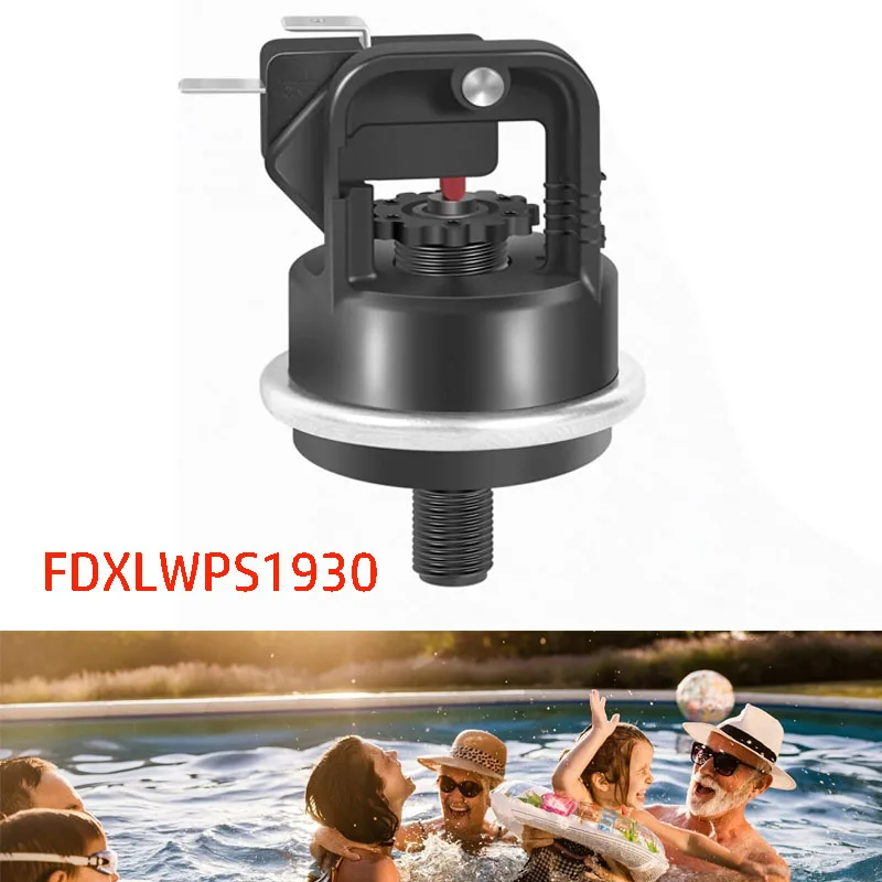 TMT FDXLWPS1930 Water Pressure Switch , Black Fit for Hayward Universal H-Series Low NOx Pool & Spa Gas FD Heaters