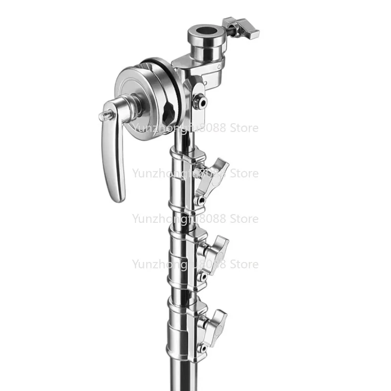 5 Meters High Load-bearing 30kg Film Camera Filling Video Shooting Photography Studio Light Stand Tripod