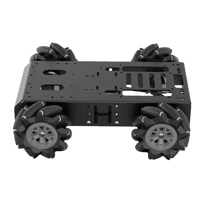 New Education Robot Toys Intelligent Car Alloy Chassis 4WD Robot DIY Kit for Raspberry Pi/ROS Robot Project