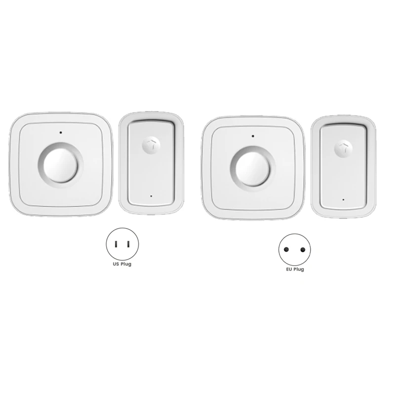 

A23F-Call Button Pager Pager Wireless 5 Gear Wireless Door Bells 300M For /Elderly/Patient/Disabled/Pregnant Woman