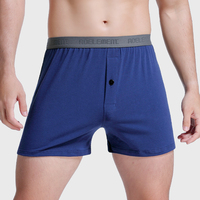 3Pcs Men's Underwear Loose Home Shorts Summer Boxer Briefs Thin Cotton Arrow Pants Large Size Four Corners Home