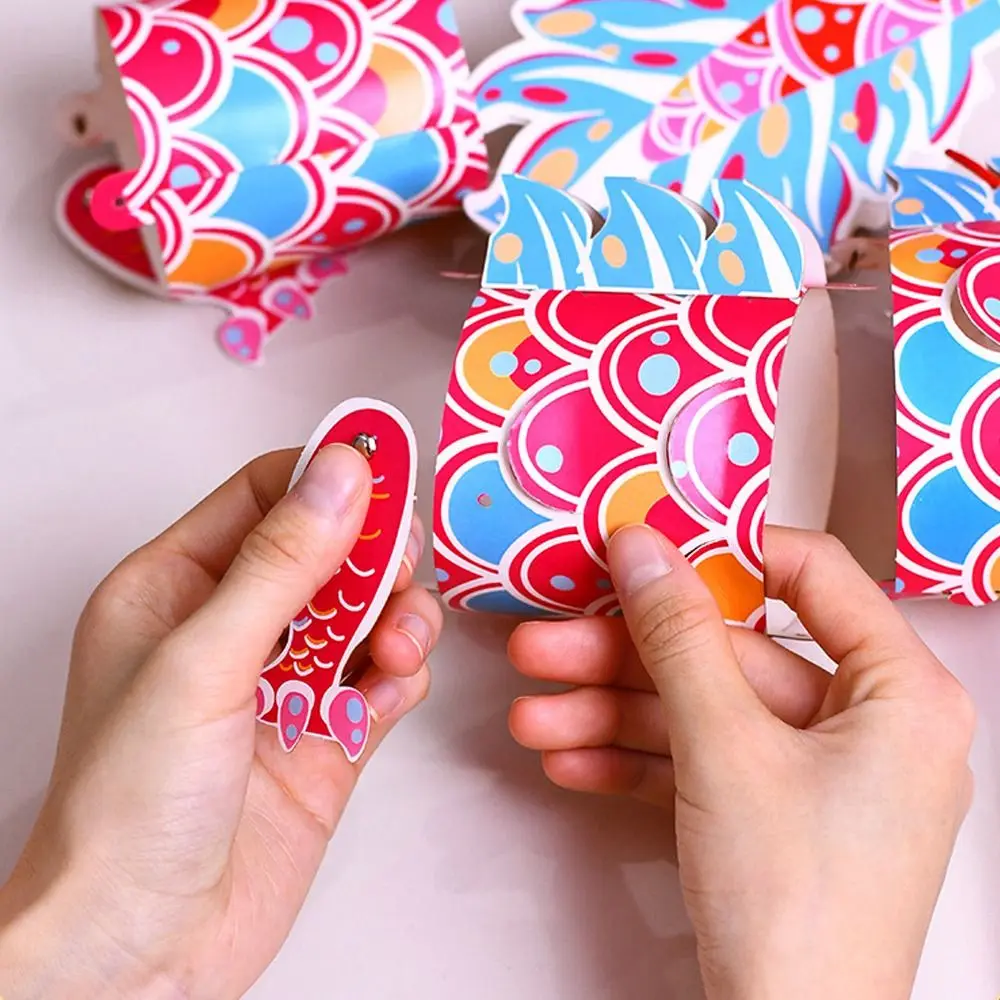 Chinese Dragon Dance Lantern Handmade Blessing Handheld Dragon Lantern Traditional LED Lantern Toys School Project