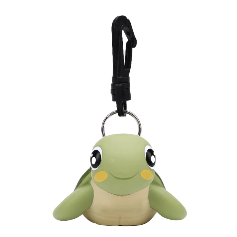 Dive Regulator Dust Cover Silicone Cartoon Turtle Scuba Diving Mouthpiece Holder With Keychain For 2nd Stage Regulator Diving