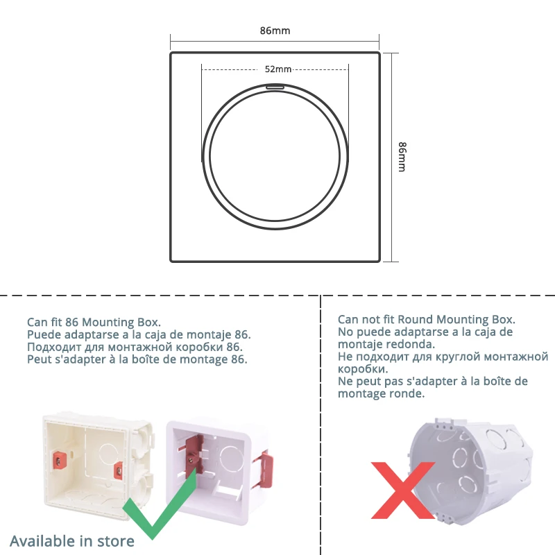 COSWALL R11 White Glass Panel Wall Switch EU French Socket USB Charger Female TV RJ45 CAT6  Modules DIY Free Combination