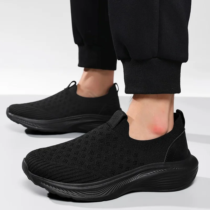 

Men Shoes Sneakers Breathable Mesh Slip on Running Shoes Lightweight Outdoor Fitness Exercise Casual Shoes Men's Fashion Loafers