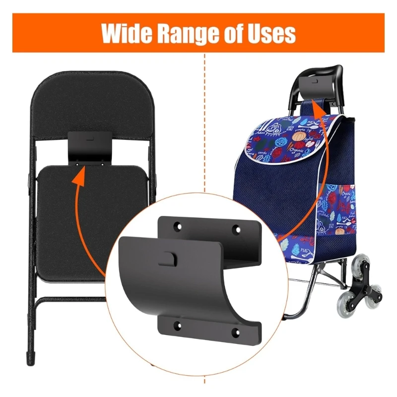 خطاف سلم مطلي بمسحوق مقاوم للأكسدة، تخزين قوي بسعة وزن 110 رطل A2BB