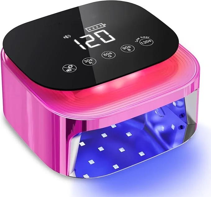 cordless-uv-led-nail-lamp-60w-rechargeable-nail-dryer-with-intelligent-auto-sensor-lcd-display-nail-light-with-4-timer-setting