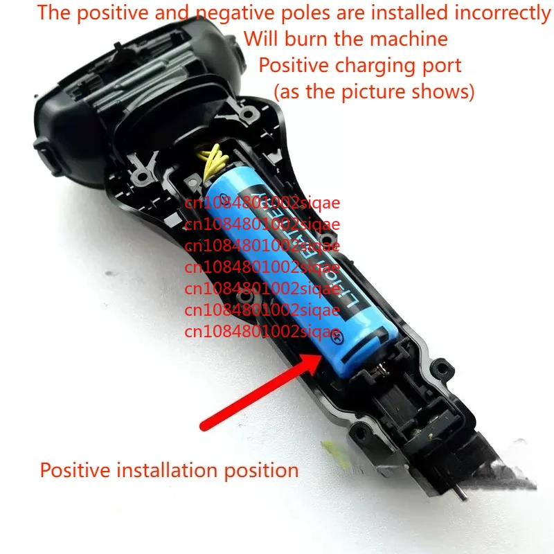 3.7V 680mAh lithium-ion rechargeable battery for Panasonic ES-LV95 LV64 LV74 LV76 LV96 ST6N ST8N ELV5 electric shaver WYORESY