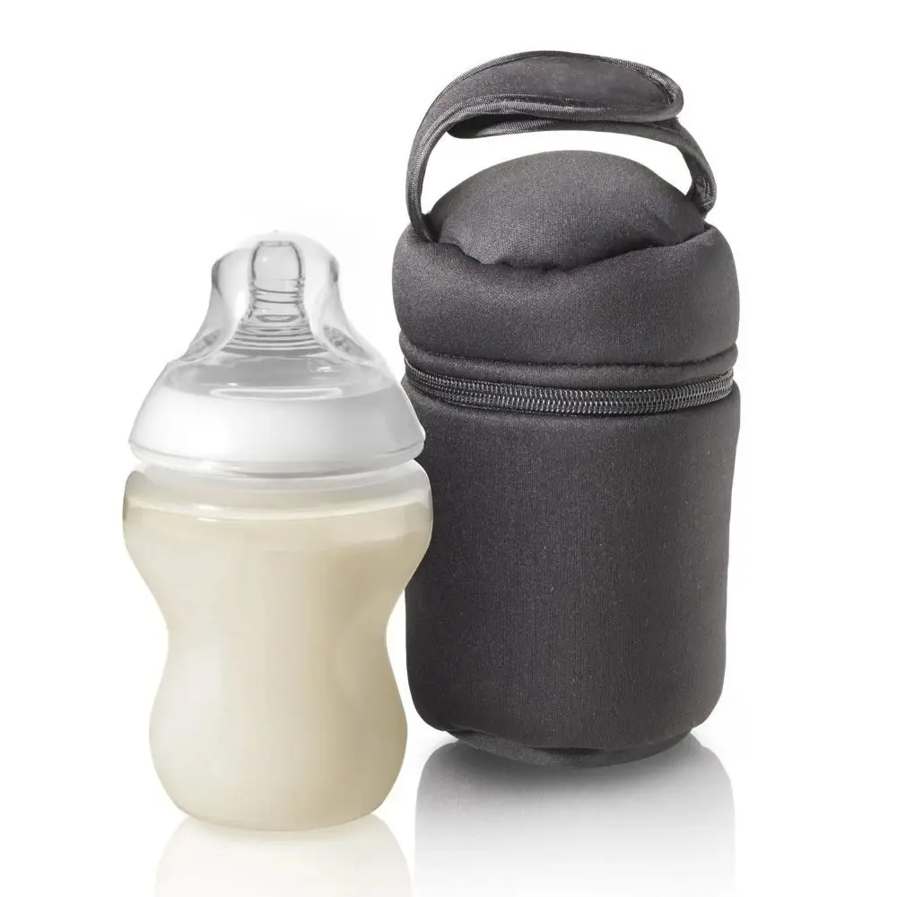 Baby Breast Feeding Milk Warmer Insulation Stroller Hanging Thermal Mommy Clutch Bag Kid Bottle Holder Pack Gift for by Moms