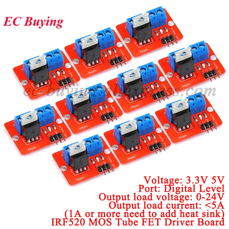 1Pc-10Pcs IRF520 Mo…