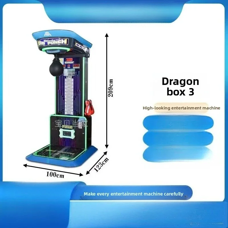 Boxer Hegemony Boxing Machine Large-scale Event Commercial Hercules Beating Game Console Force Measurement Vent Dragon