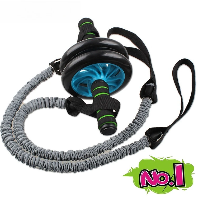 عجلة البطن مساعد التوتر حبل اللاتكس أنبوب عجلة البطن تمتد حبل التوتر الفرقة المقاومة أنبوب حبل