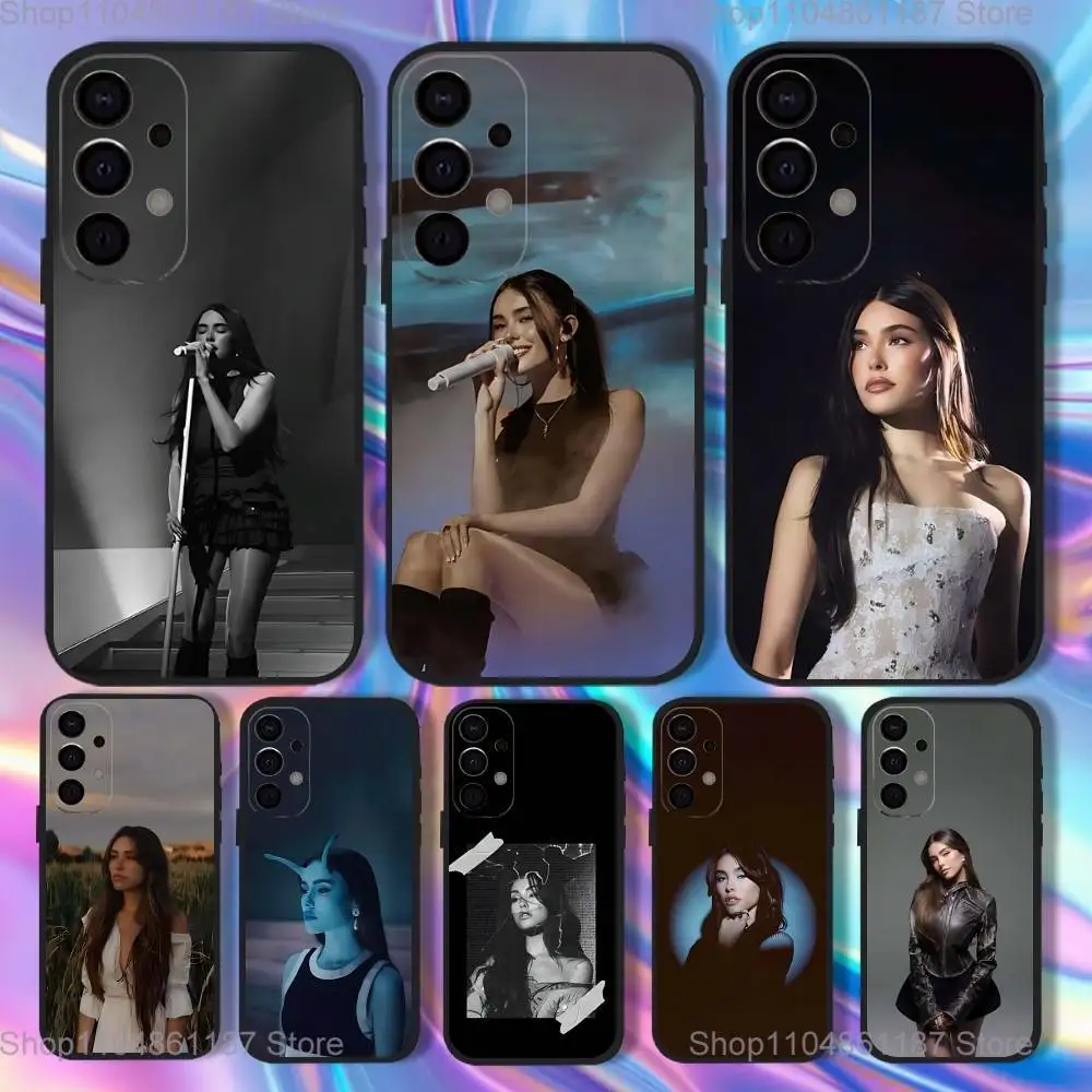 

Madison Beer Singer Phone Case For Samsung S25,S24,S21,S22,S23,S30,Ultra,S20,Plus,Fe,Lite,5G Black Cover