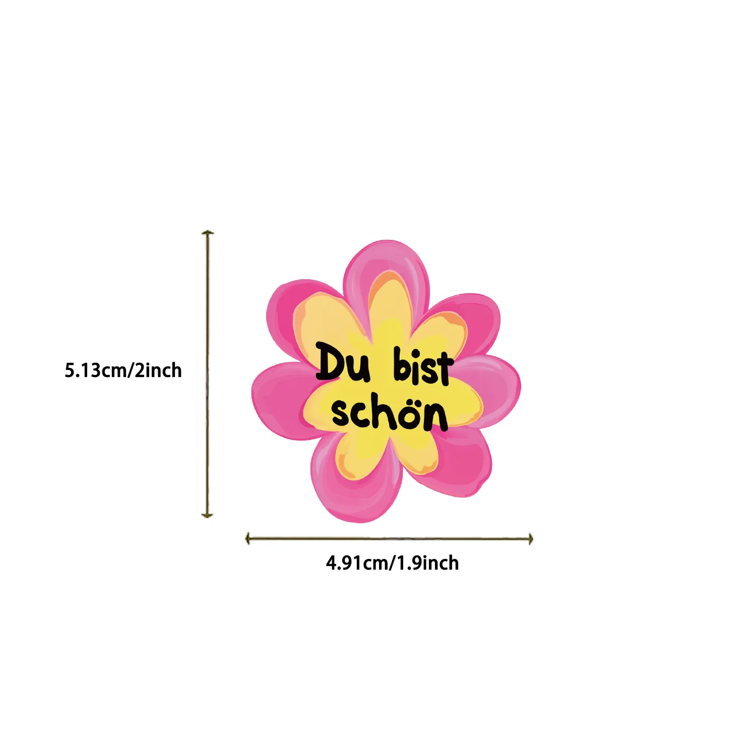 10/30/50 Uds. Nuevas citas inspiradoras alemanas texto de Color pegatinas de frases incorreíbles calcomanías impermeables cuadernos decorativos