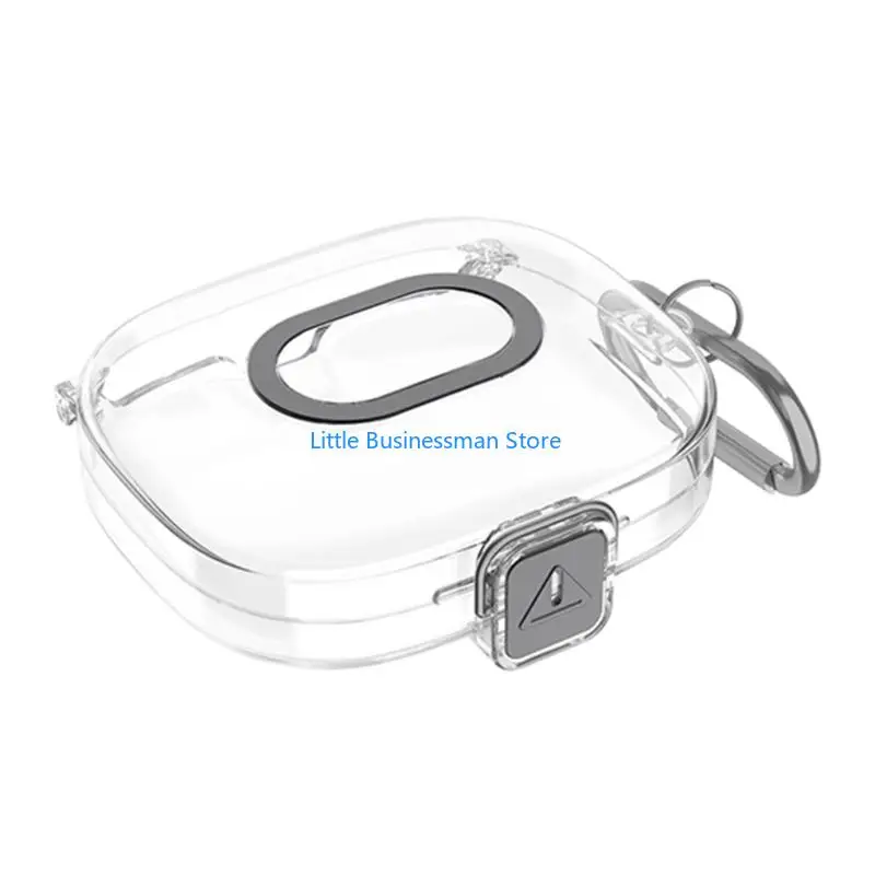 Smooth Shell Cover for Earbud Charging Case with Clip Carry Daily M76A