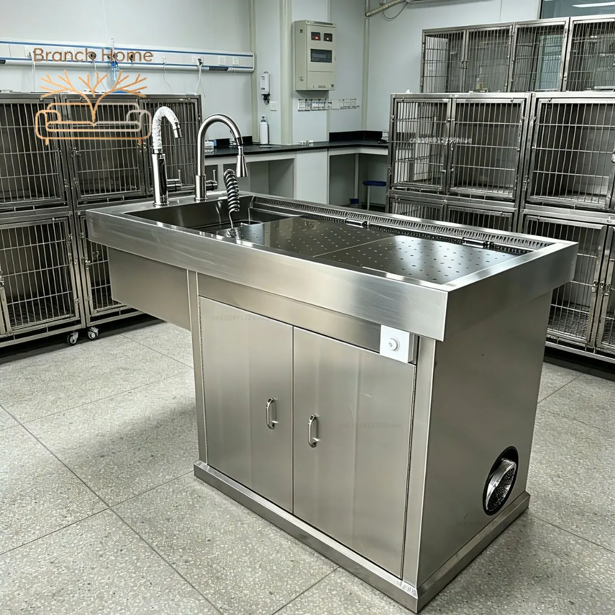 304 stainless steel operating table planing table animal cattle and sheep unplaning operating table