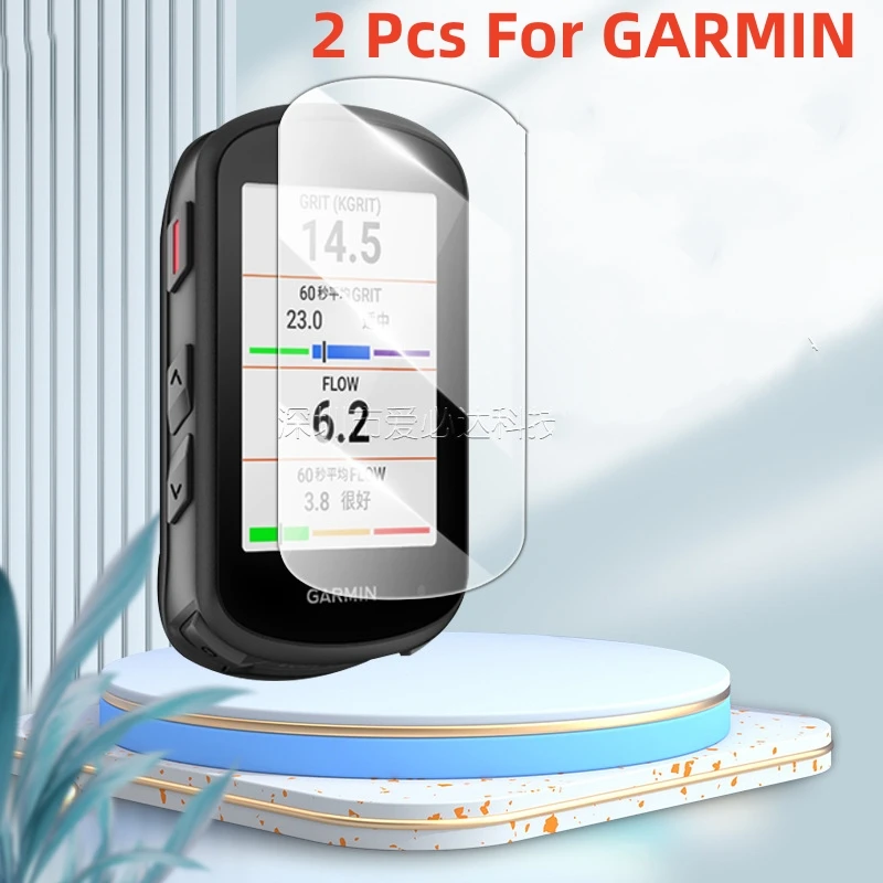 

Закаленное стекло для Garmin Edge 130 130Plus 520 520plus 530 540 820 820Plus, Защита экрана для велосипеда, GPS, секундомера, стеклянная пленка, 2 шт.