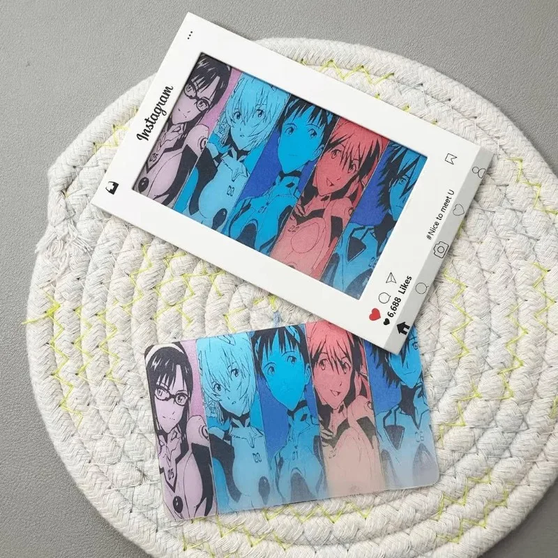 

Карты EVA Shinji Rei Asuka Langley Soryu, аниме-фигурки, мультяшная решетка, карточка, закладки, товары, игрушки, рождественские подарки, товары в стиле аниме