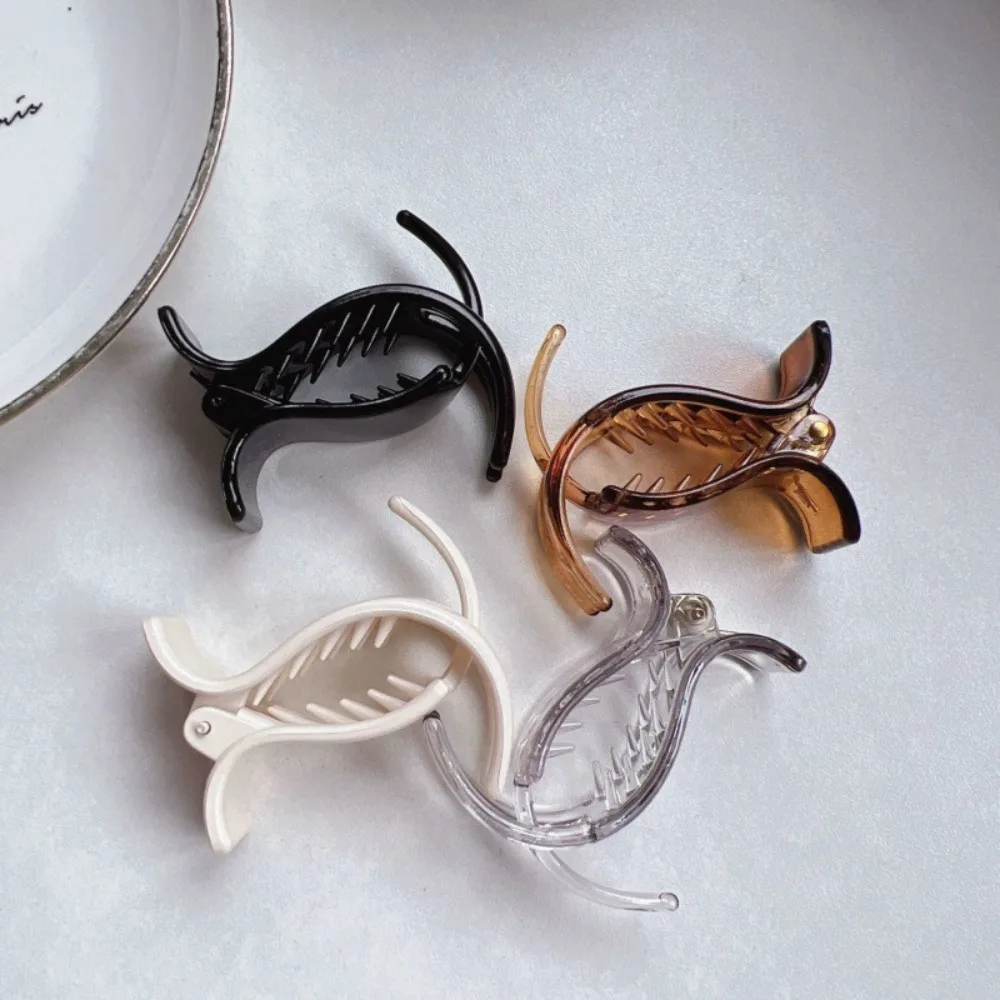 ヘアアクセサリーバービースタイルのヘアクリップ怠惰な高ポニーテール髪爪クリップギフト夏の装飾髪爪女性ガール