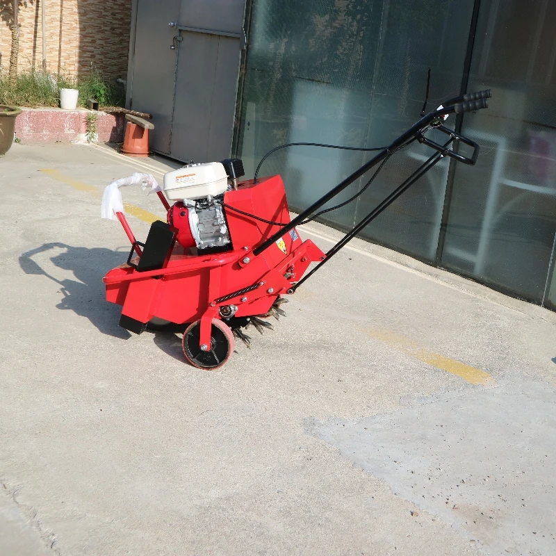 

Самоходный 4-тактный аэратор для газонов с бензиновым двигателем – машина для прокалывания газонов для полей для гольфа