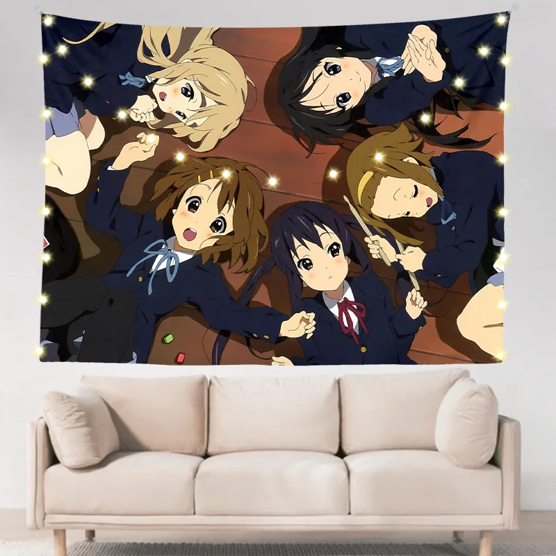 Hyouka Japanese Anime Wall Hanging Tapestry Cartoon Home Decoration Aesthetics Bedroom Dormitory Background Background Cloth