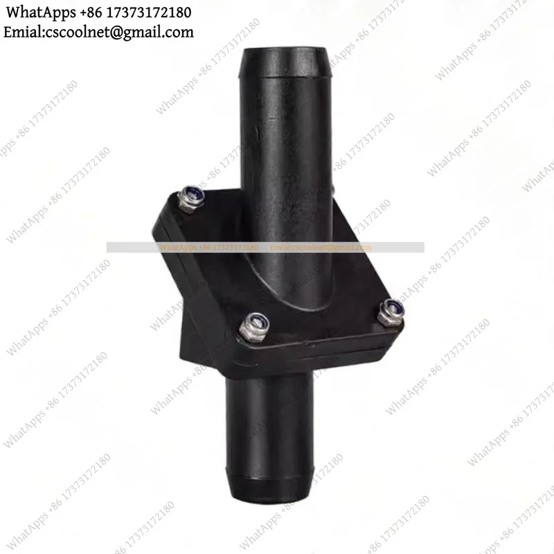 JS01 Marine Grade Plastic Check Valve, 1-Way Non Return Valve for Boat Yacht Water System, Good Sealing Lightweight Easy Install