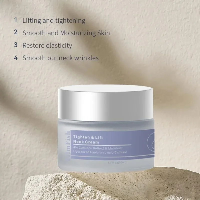 Krem do podnoszenia skóry szyi Premium 50 ml - Tratwa przeciwstarzeniowa, ujędrniająca i nawilżająca, zapewniająca młodzieńczą wygląd skóry szyi.