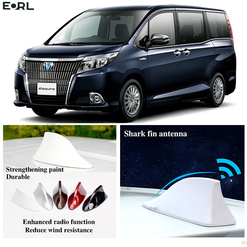 

For ToyotaNoah Voxy NAV1 Es Shark Fin Antenna FM Signal Super Aerials Amplifier Waterproof Signal Amplifier FM/AM Radio Aerials