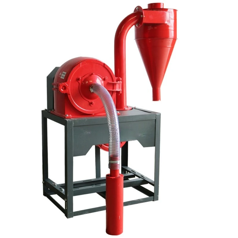 Corn grinder self-priming household electric grain milling feed machine breeding feed mill factory