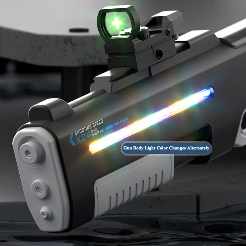 Automatische Absorbieren Wasser Elektrische Wasserpistole Kinder Sommer Outdoor Pool Kampf Spiele Wasser Blaster Pistolen Spielzeug für Kinder