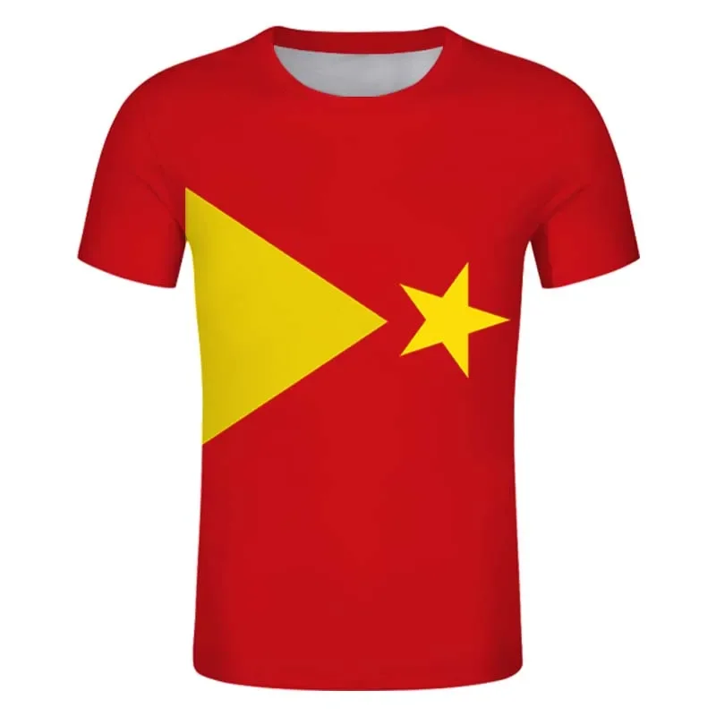 Tigray Free Custom Men T Shirt Flag Emblem Streetwear Tigray Tigrinya Female T Shirts DIY Casual Tribe Ethnic Group Tee Top